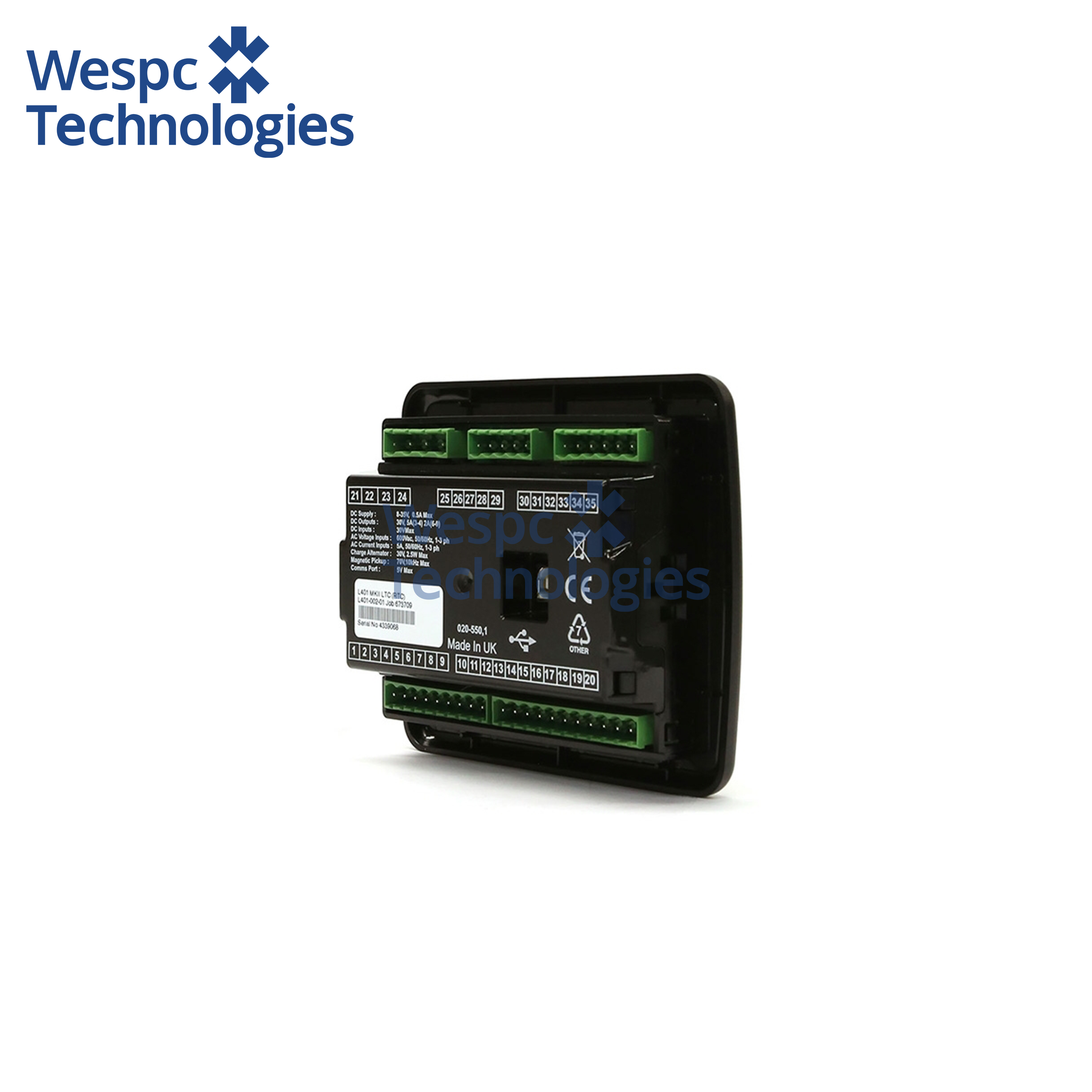 WESPC Original DSEL401 MKII Intelligent Lighting Tower Control Module