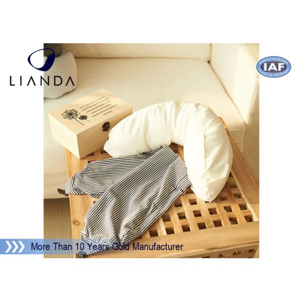 U Shaped Therapeutica Sleeping Pillow / Soft Memory Foam Neck Pillow OEM Service