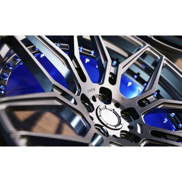 Blue Brush 2pc 3Pc forged wheel 18 inch Alloy Cars 19 step lip 5X108 5x112 Car Alloy Wheels Rim