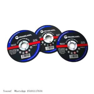 115 X 1 X 22.2 MM Metal Grinding Discs with Multilevel Glass Fiber Mesh and