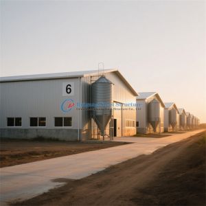 Quality Quickly Assemble Steel Structure Building Chicken House for sale