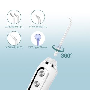 FDA Approved Water Jet Flosser , Electric interdental water jet