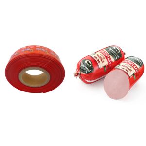 High Barrier Different Colourful Printed PVDC Casing For Sausages