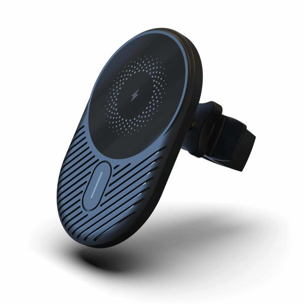 Buy Wireless Car Charger Mount Magnetic Compatible With MagSafe IPhones at wholesale prices