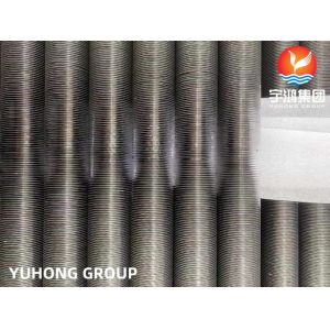 ASME SB163 UNS N04400 Monel 400 Nickel Alloy Finned Tube For Heating