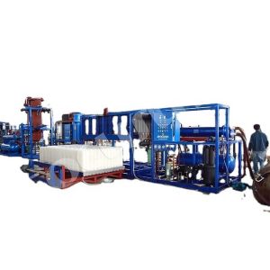 China Industrial 30t Block Ice Making Machine with Fast Freezing Speed and Stable Operation on sale