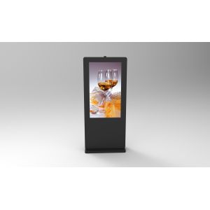 Double Side Outdoor LCD Digital Signage 1080*1920 1500-5000 Nits Brightness