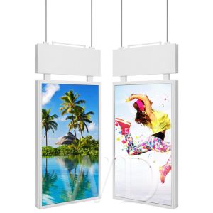 2000 Nits Adjustable Brightness LCD Advertising Player LAN WIFI 4G