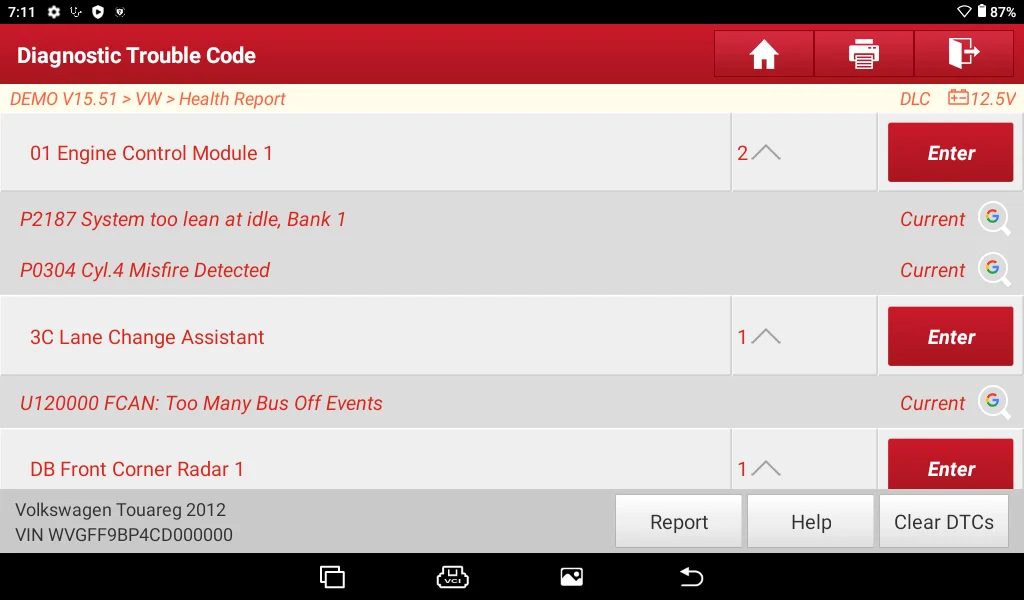 LAUNCH X431 CRP919E / BT Car Diagnostic Tool Automotive OBD OBD2 Scanner Active Test ECU Coding CANFD DOIP 31+ Reset Cod