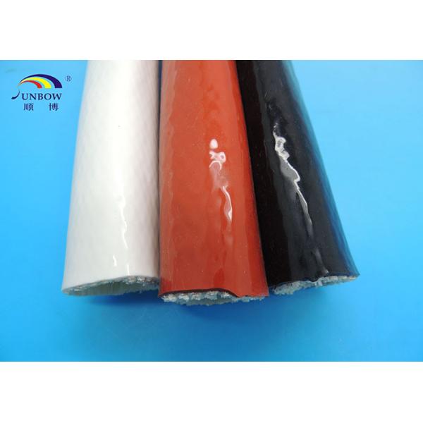 Buy 1650℃ High Temperature Flexible Braided Fiberglass Sleeving Flame Retardant at wholesale prices