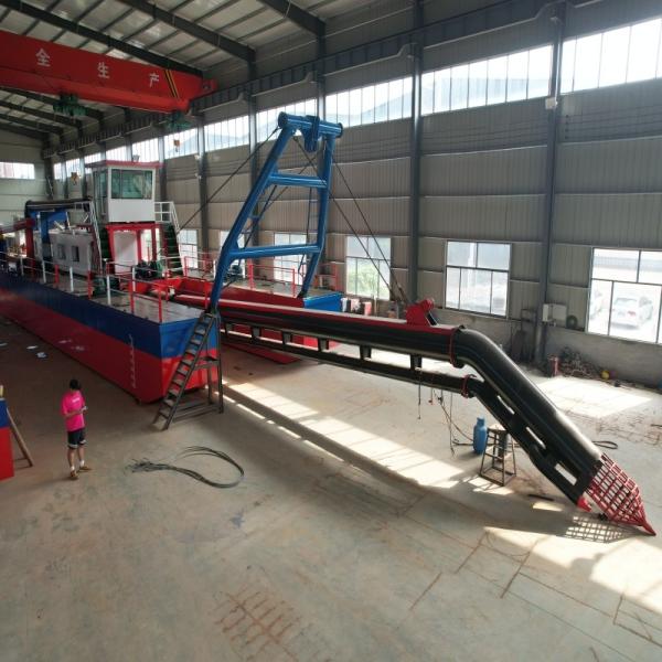 Professional Small Size Jet Suction Dredger With Output Per Hour Of 50-90m3/h