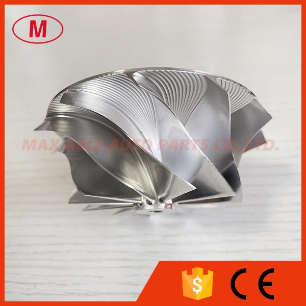 GT15-25 58.00/76.13mm 11+0 blades turbo Milling/aluminum 2618/billet compressor wheel