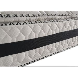 Fire - Retardant Pocket Queen Size Pillow Top Mattress Pad For Bad Backs