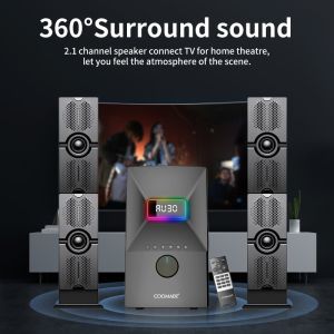 RGB Sound Multimedia Bluetooth Wireless 2.1 Home Theater System for CKD SKD