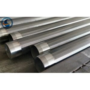 200 Micron Header Lateral Wire Wrapped Screen For Water Softener Resins