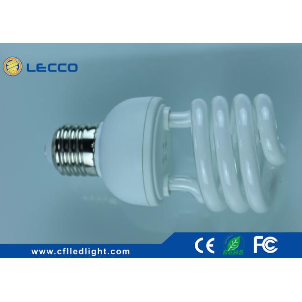 T2 20W Small Compact Fluorescent Lamps 7mm , Cfl Spiral Bulbs For Office