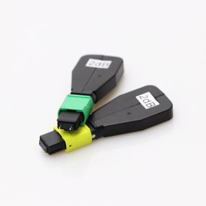 MPO APC UPC 12 Core 2db 5db Female To Male Optical Fibre Connector