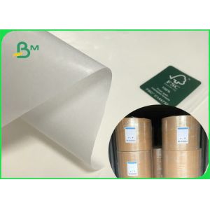 Food Grade Mg White Kraft Paper Roll 32 Grams To 40 Grams