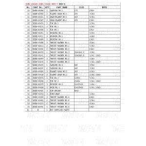 31N1-10140 31N1-10141 R80-7 Excavator Swing Drive Catalog Planetary Reducer Type