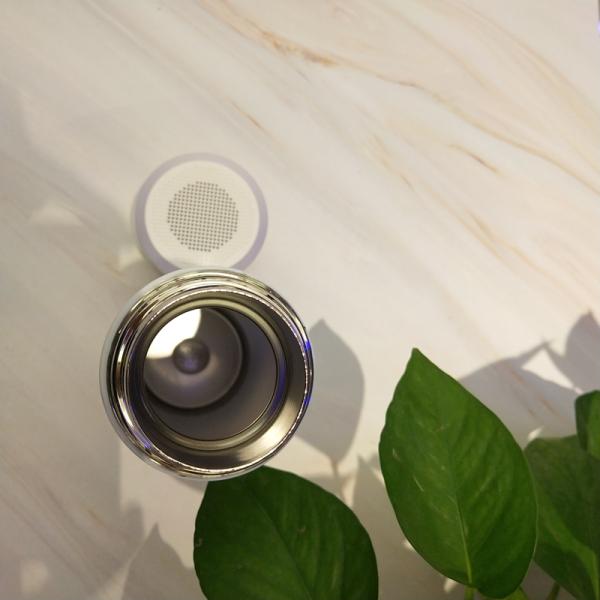 2020 New Speaker Waterproof Double Wall Vacuum Insulated Stainless Steel Water Bottle Christmas Gift Music Bottle