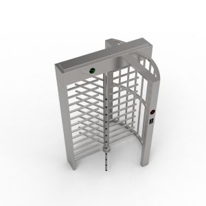 Double Passage Security Mechanical Automatic Entrance Gate Full Height Turnstile