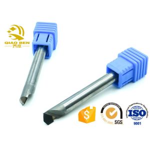 Straight Shank Polycrystalline Diamond Cutting Tools 8000HV For Acrylics
