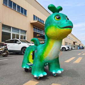 Electric Animatronic Dinosaur Ride Remote Control for Kids