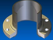 LJ Lapped Joint Flange Alloy ASTM / UNSN Nickel 200 10" 600#