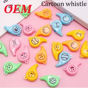 Plastic Whistle Release Stress Relax Toy Kids Education Toy