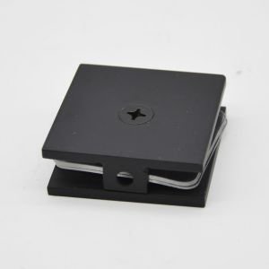 China Stainless steel Glass Clip 0 degree RS2303, 51X51mm, material SS304, SS201 satin, mirror, golden, black on sale