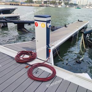 Aluminium Marine Floating Dock Rubber Fender Floats Finger Dock