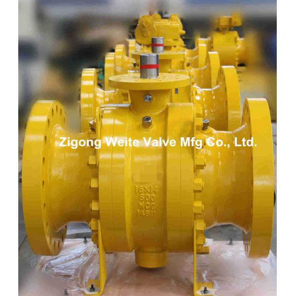 16x14" Reduced Bore Ball Valve WCC Body Class 600 Ball Valve