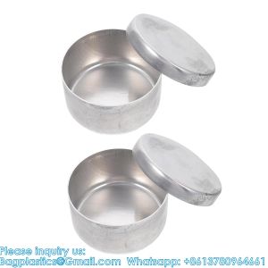 Aluminum Box Weighing Dish Narrow Spout Sampling Weighing Soil Collection Jar