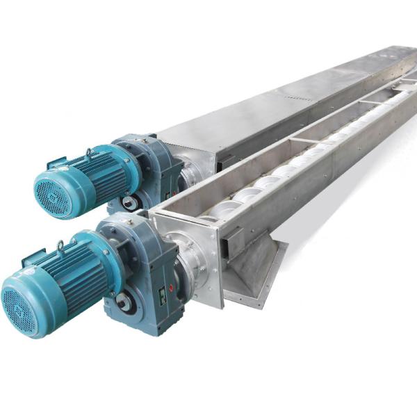 OEM Custom Steel Hopper Spiral Grain Screw Auger Conveyor Auger Conveying Machine