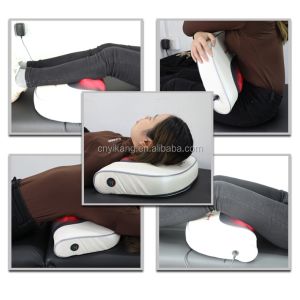 Hotel Heated Vibrating Pillow Homedics Rechargeable Shiatsu Heated Massage