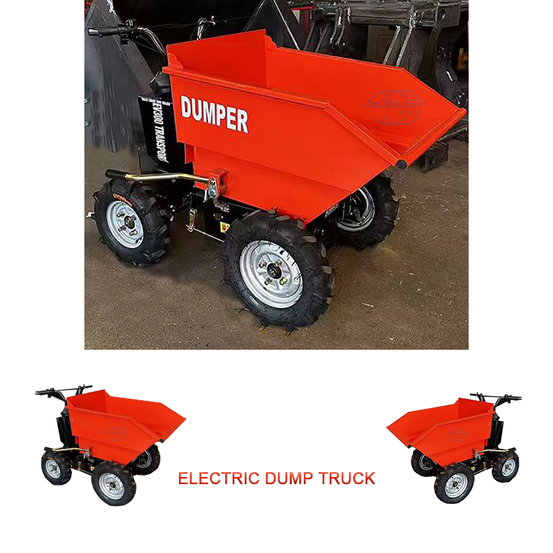 China 220V / 50Hz 700 W Electric Mini Dump Truck Long Life on sale