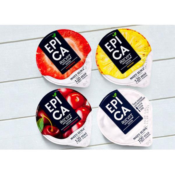 Plastic Cover Film Product Packaging Labels Full Color Printing With Spot UV Surface Handle