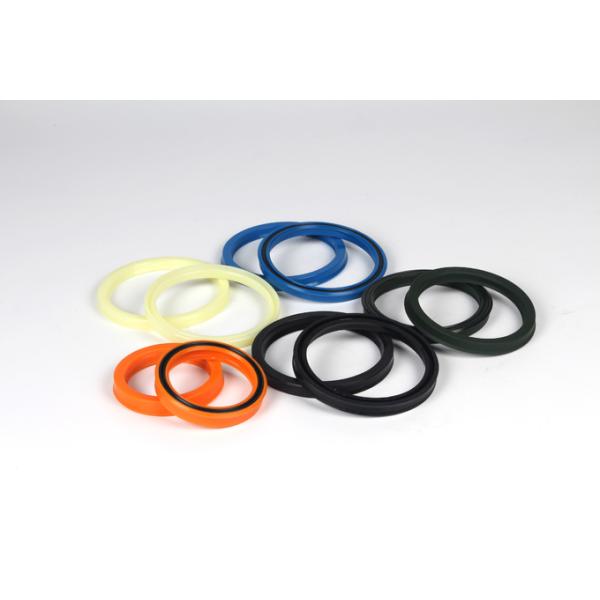 Yellow Hydraulic Rod Seal IDI ISI 45 X 65 X 12mm Hydraulic Cylinder Piston Seal Types Creamy