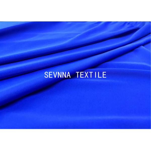 Solid Dyed Colors Spandex Blended Recycled Swimwear Fabric High Stretch Recovery