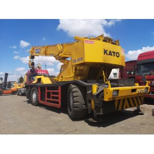 49 Km / H Max Speed Used Cranes 2.3 Cbm Bucket Capacity Mitsubishi Engine