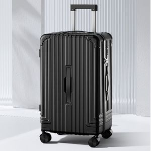 Zipper Closure Lightweight Multifunctional Anti-scratch Waterproof Suitcase with