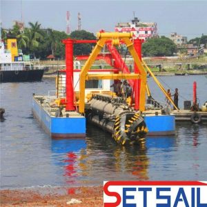 Disele Engine Pump Cutter Suction Sand Dredger for Nigeria Shipping Cost and