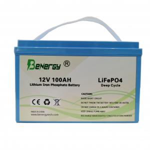 China Lifepo4 Solar Battery 12v rechargeable lithium battery pack 12V 100AH on sale
