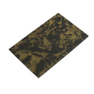 White Aluminium-Marble Composite Panel with Impact and Weather Resistance