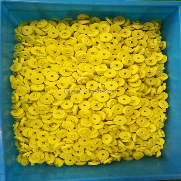 FULL ICAR Certified TPU Plastic RFID Ear Tag New Condition Crotales for Animals Top Farm Equipment Supplier From China