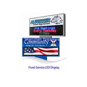 Front Maintenance P10 Outdoor LED Signs Advertising with OPTO / SILAN