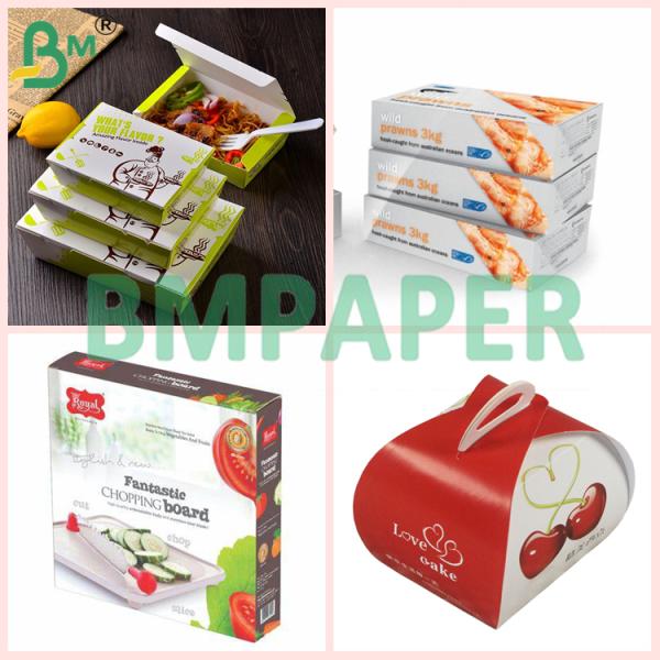 Cold Resistant Paperboard Waterproof Bleached Sea Food Packaging Board Cold Resistant Paperboard Waterproof Bleached Sea Food Packaging Board