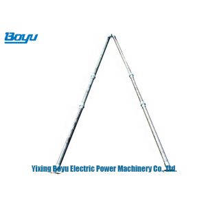 Aluminum Alloy Extension A Shape Tubular Tower Gin Pole Derrick