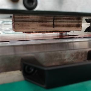 1500kg Fireproof Film Die Cutting Machine 200times / Min Screen Protective