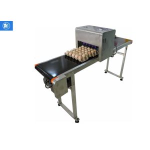 Automatic Continuous Industrial Egg Inkjet Printing Machine With Best Service